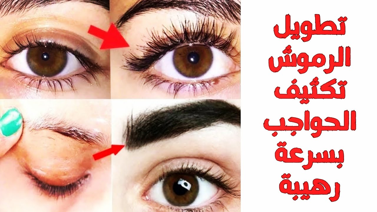 وصفة تكثيف الحواجب