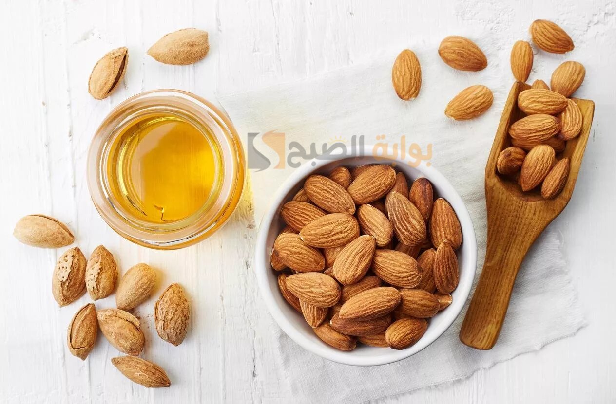 فوائد  زيت اللوز الحلو للشعر