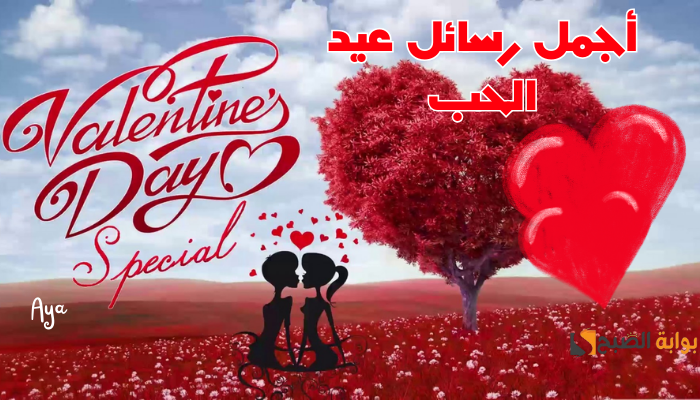 اجمل رسائل عيد الحب