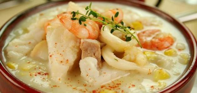 طريقه تجهيز شوربه السي فود
