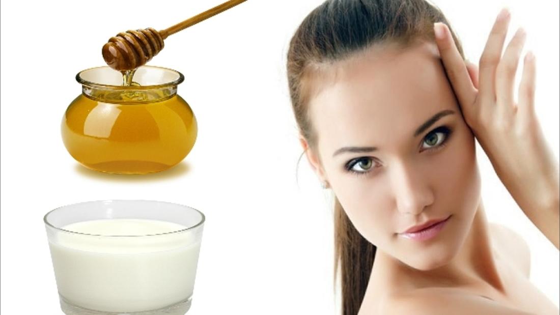 ماسك الحليب والعسل لتفتيح وتبييض البشرة