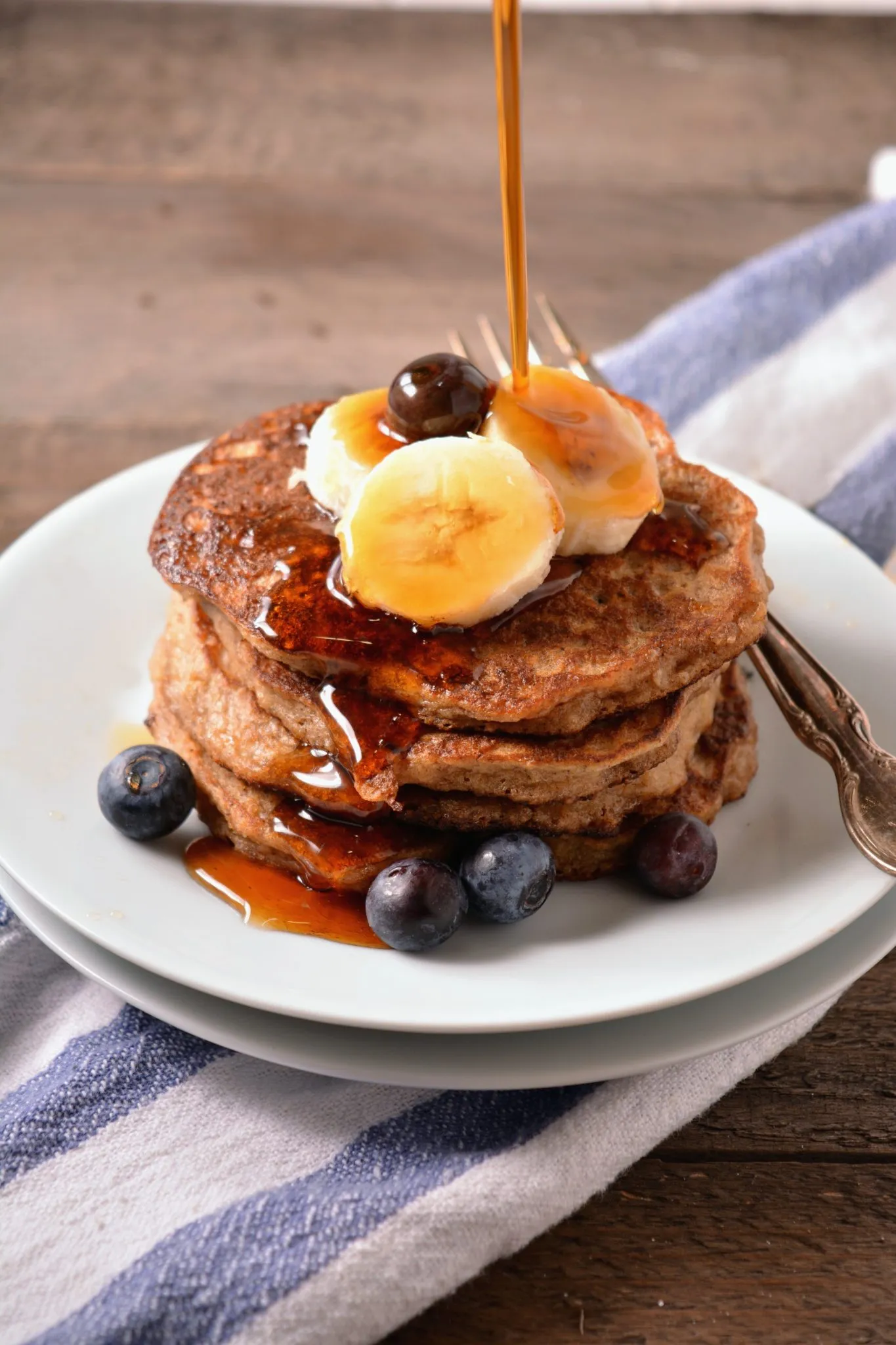 Banana Oat Pancakes 2