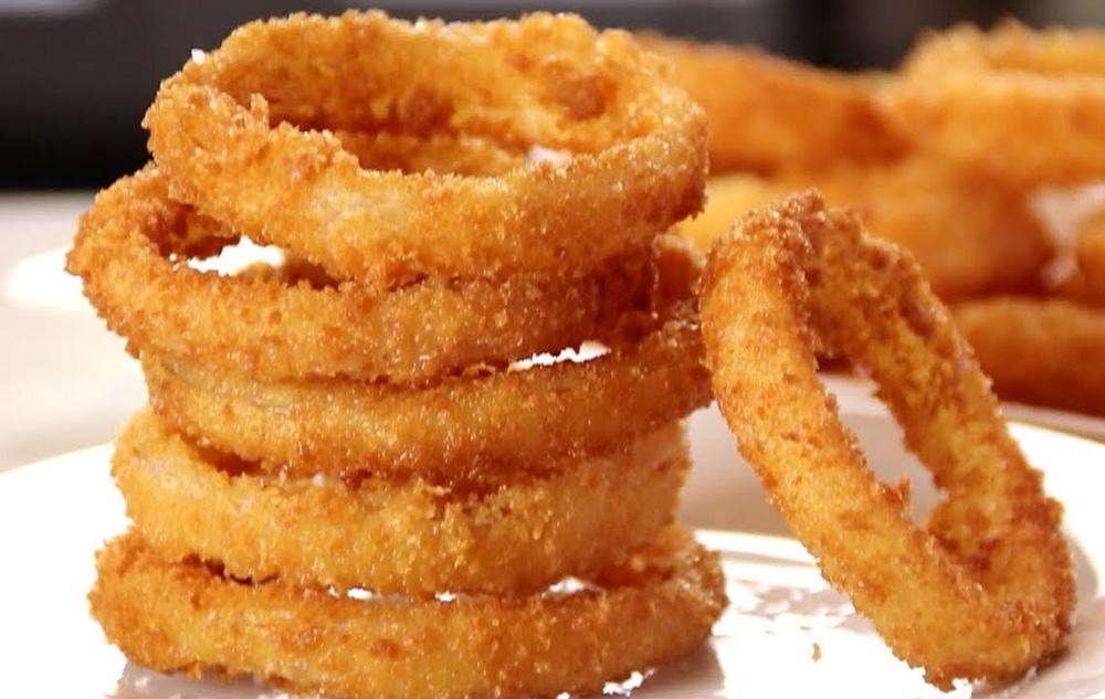 Fried onion rings