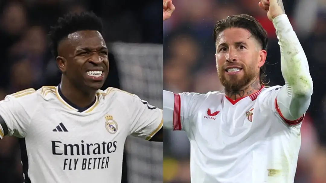 MP Vinicius Junior Real Madrid vs Sergio Ramos Sevilla