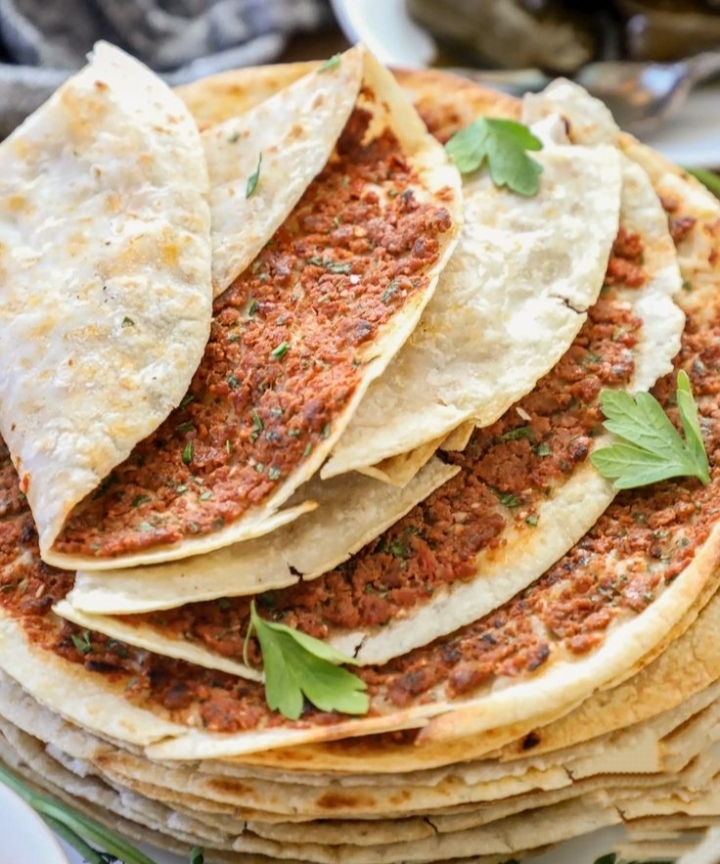 صفيحة اللحم الشامية
