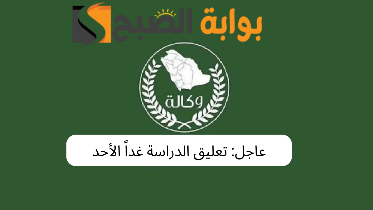 تعليق الدراسة في السعودية