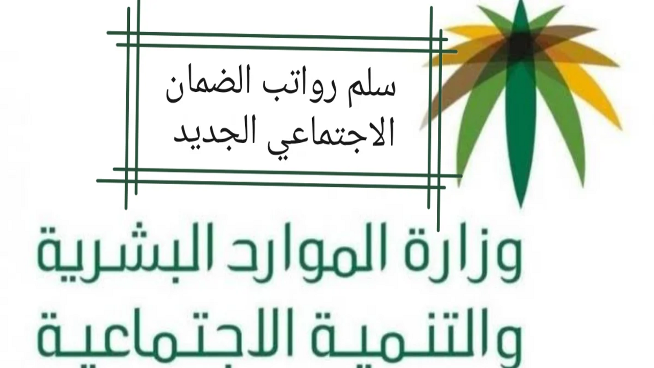 سلم رواتب الضمان الاجتماعي