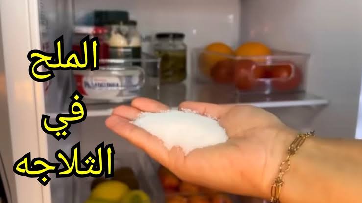 طريقة التخلص من رائحة الثلاجة الكريهة بالملح