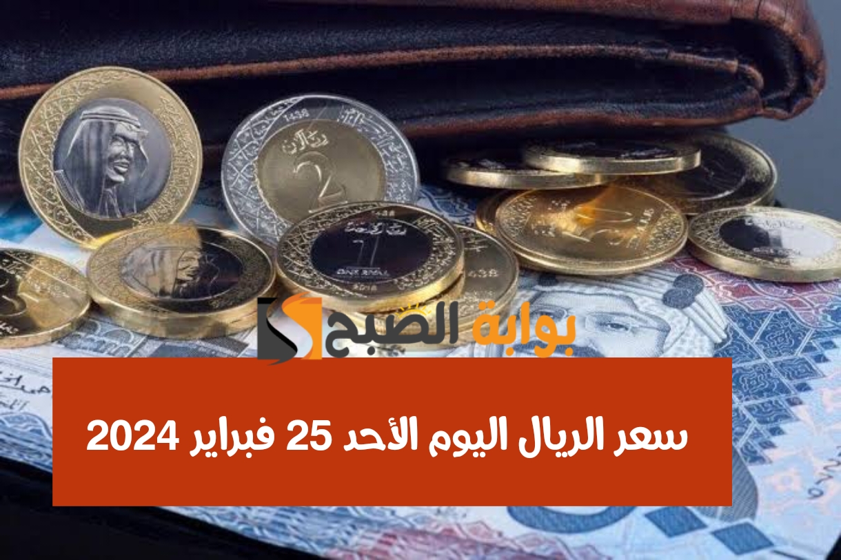 سعر الريال اليوم الأحد 25 فبراير 2024