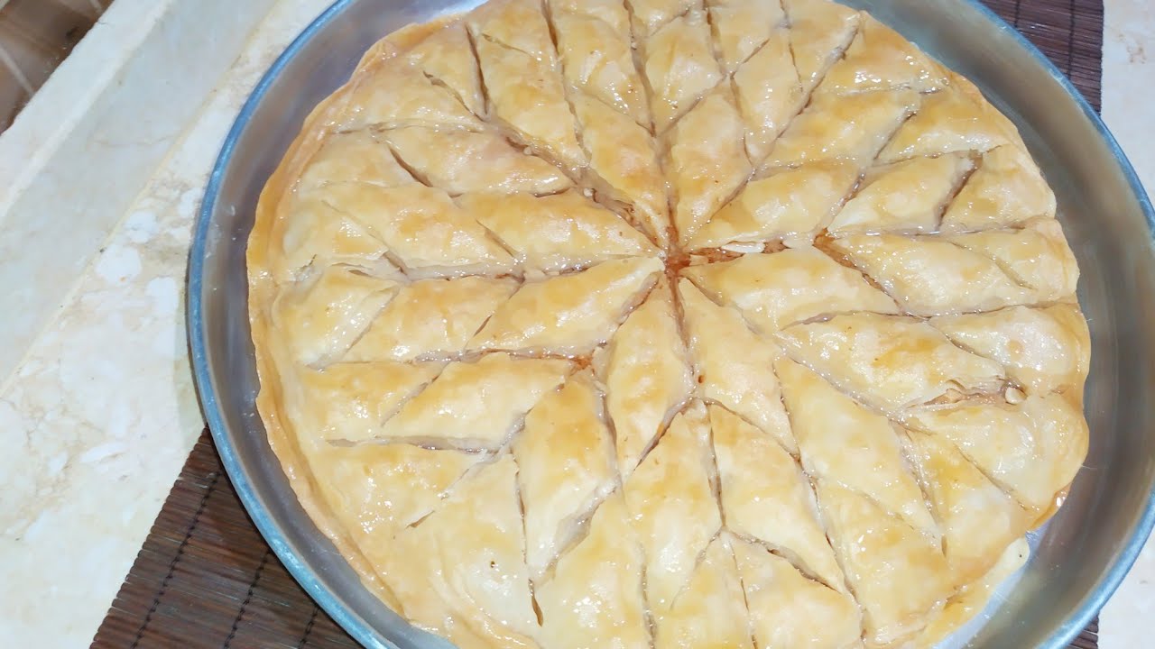 البقلاوة المقرمشة