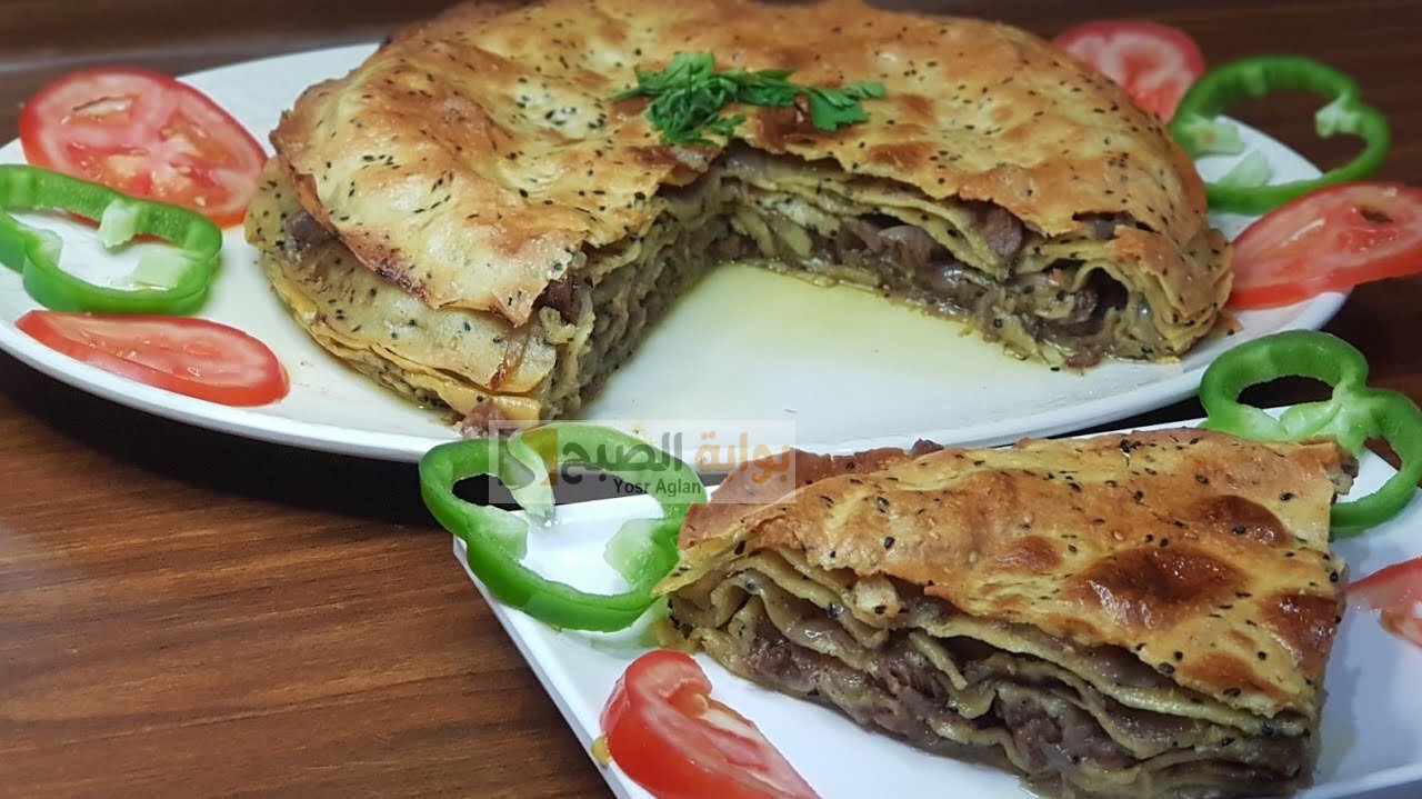 طريقة عمل المكمورة باللحمة القطع على الطريقة الأردنية