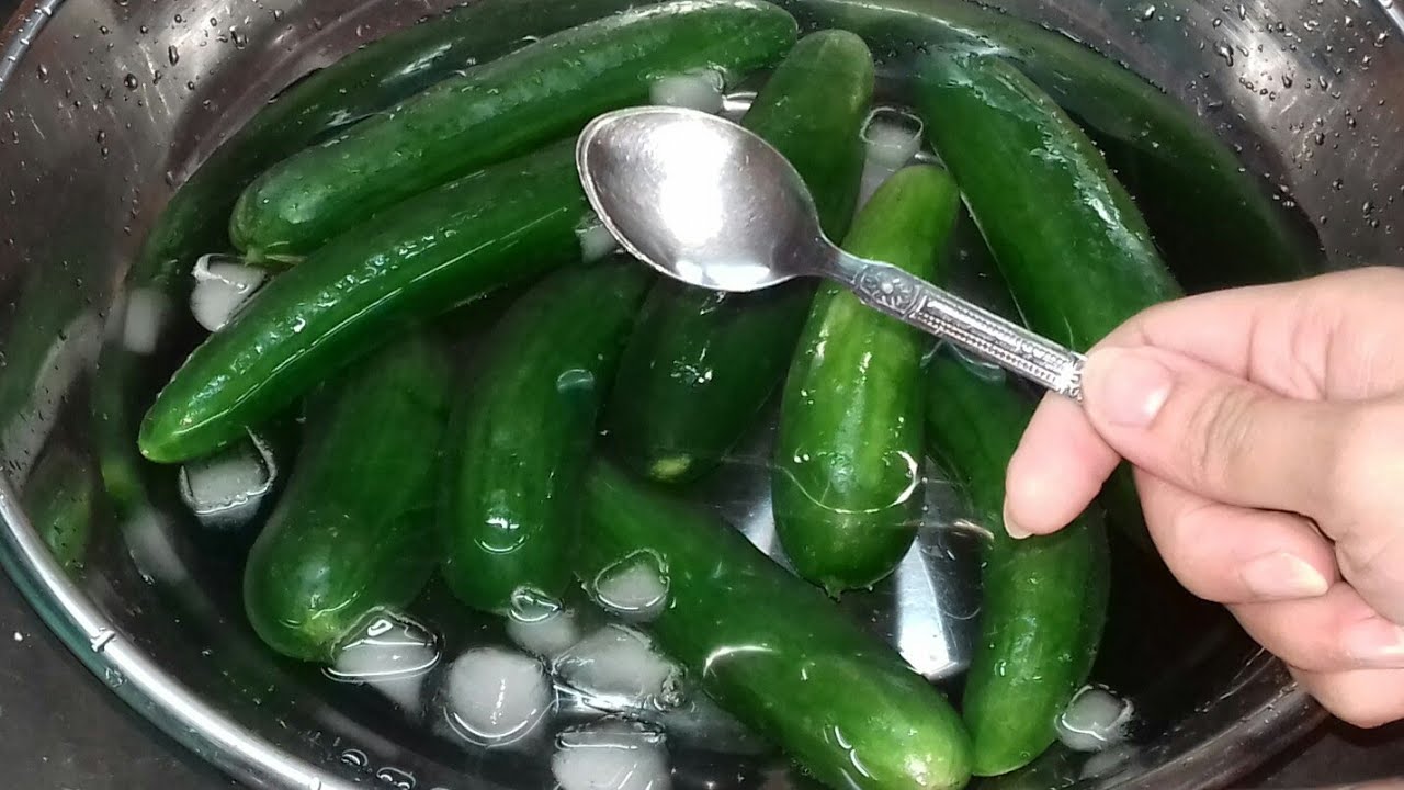 طريقة تخزين الخيار