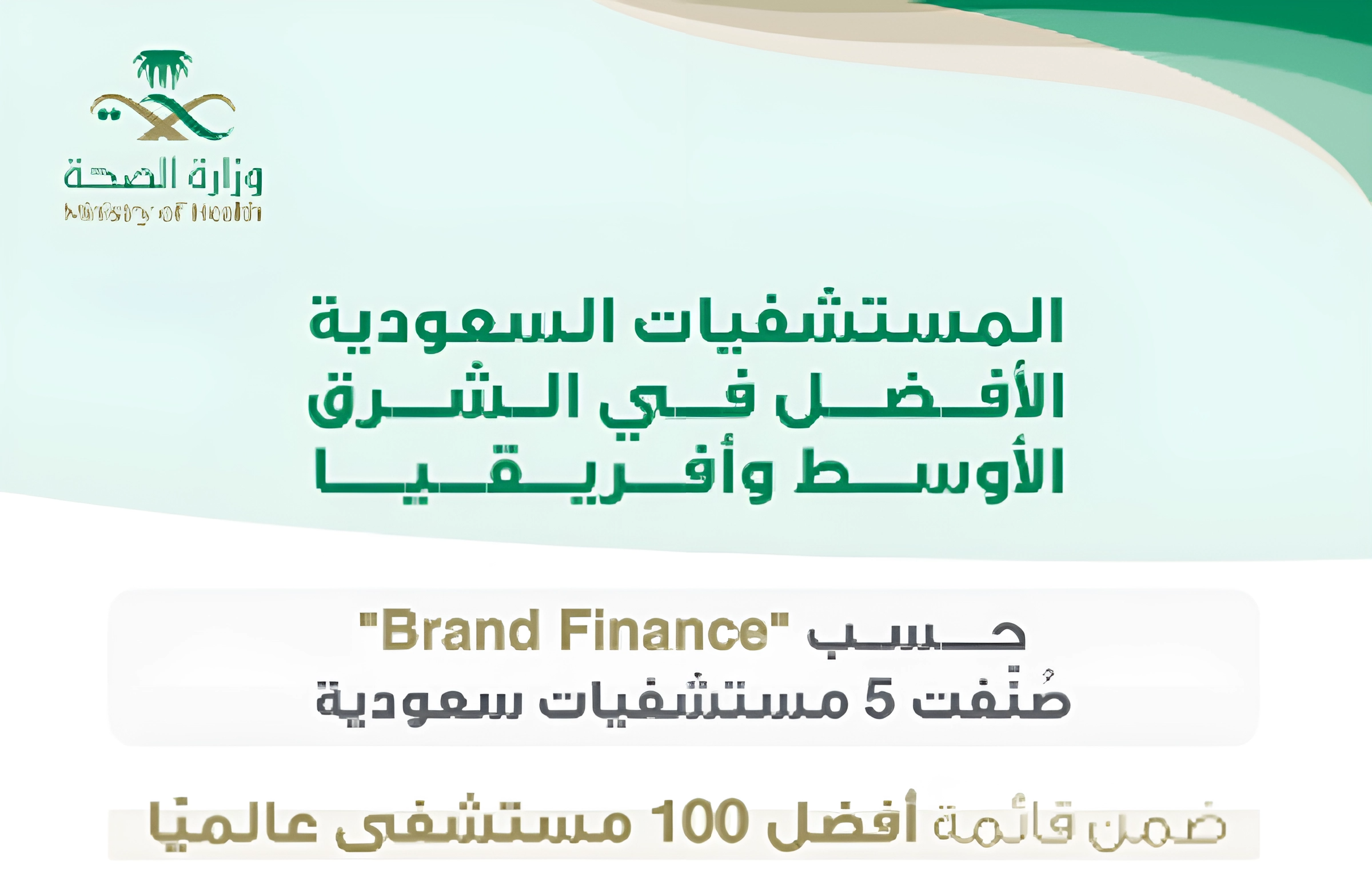 Brand Finance: المستشفيات السعودية ضمن قائمة أفضل 100 مستشفى عالميًا لعام 2024