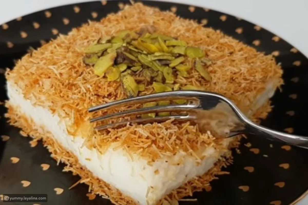 أجمل حلويات رمضان حلى الخشخش البارد اللذيذ والطعم روعة لا يقاوم
