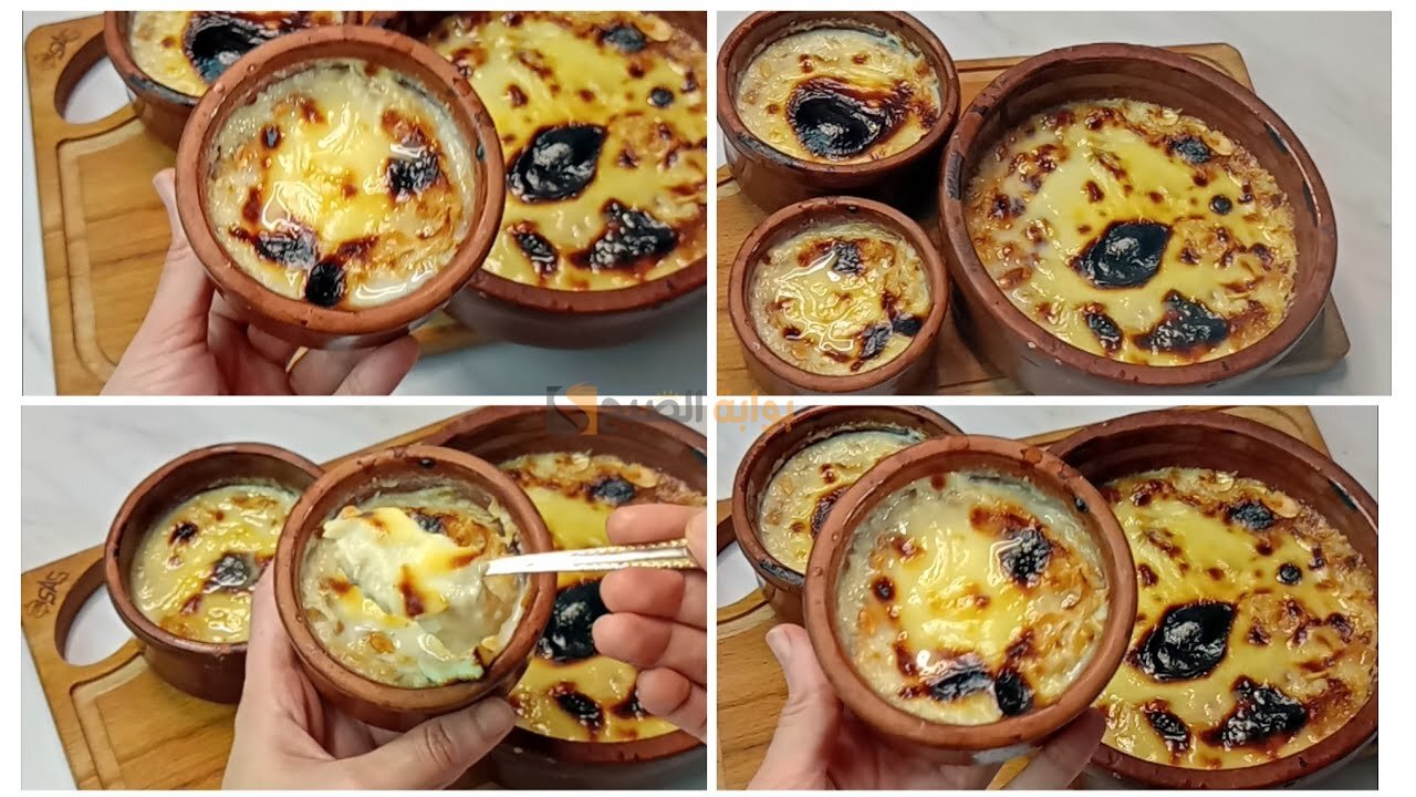 أسرع طريقه تعملي بيها أم علي في المنزل أحلى من الجاهزة جربيها باللبن طعم ولا في الخيال
