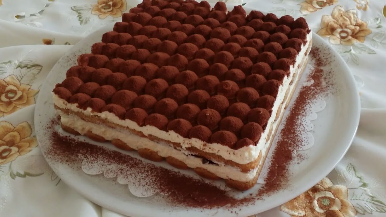  أشهر الحلويات الإيطالية كيكة التيراميسيو 