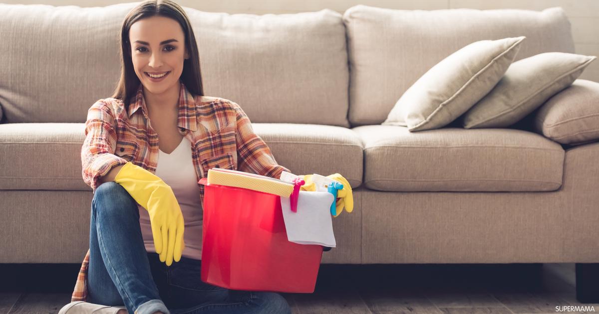 أفضل طرق تنظيف أقمشة الصالون والأنتريه