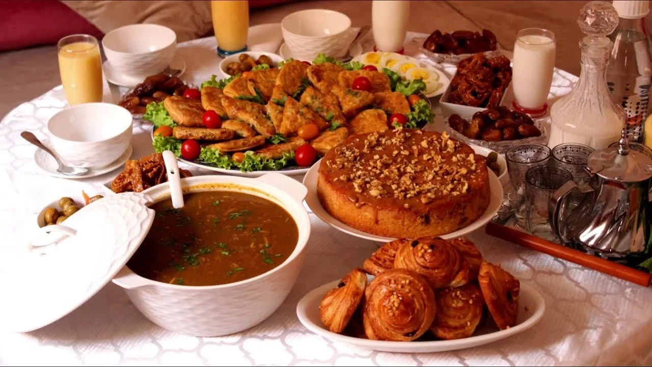 أكلات شهر رمضان لمدة 30 يوم