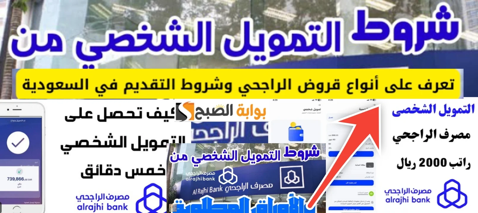 احصل الآن على 100.000 ريال سعودي من بنك الراجحي بشروط بسيطة وساهلة.. سدد ديونك ومتعثراتك