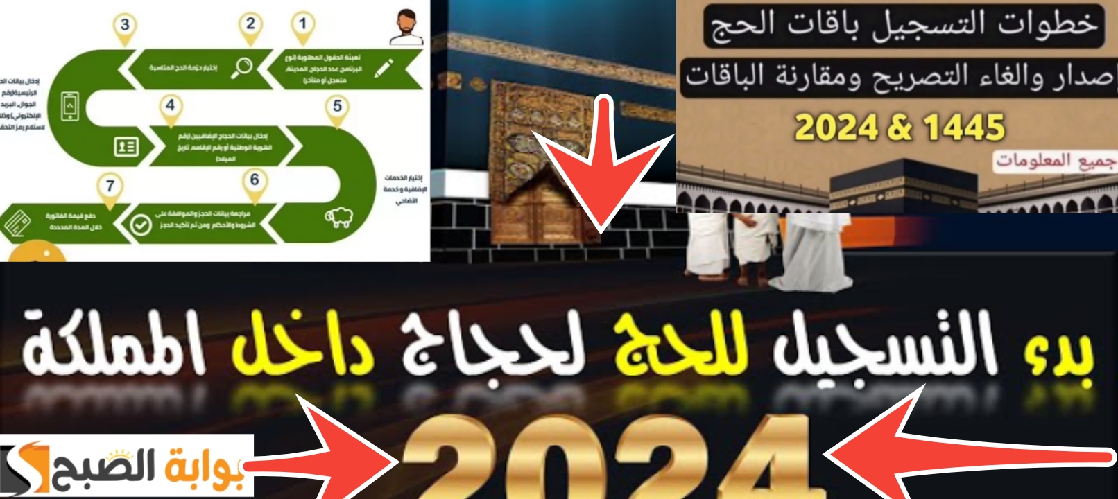 التسجيل في المسار الإلكتروني لحجاج الداخل