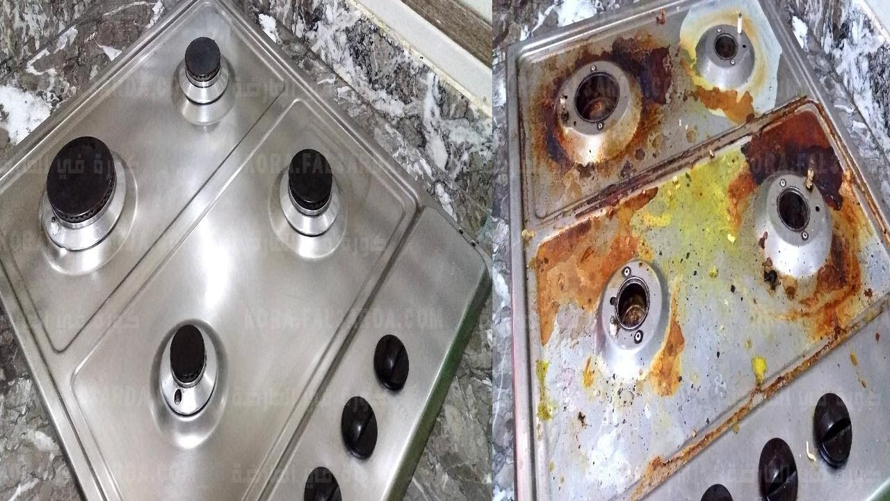 خلطة سحرية وفعالة لتنظيف عيون البوتاجاز لإزالة أصعب الدهون بكل سهولة واستعادة لمعانها بسهولة وبدون مجهود