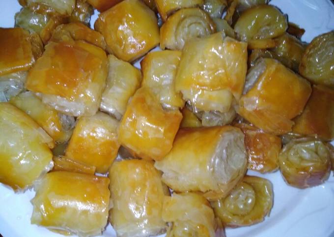 الصورة الرئيسية لوصفةجلاش حلو ساده طعمه تحفه
