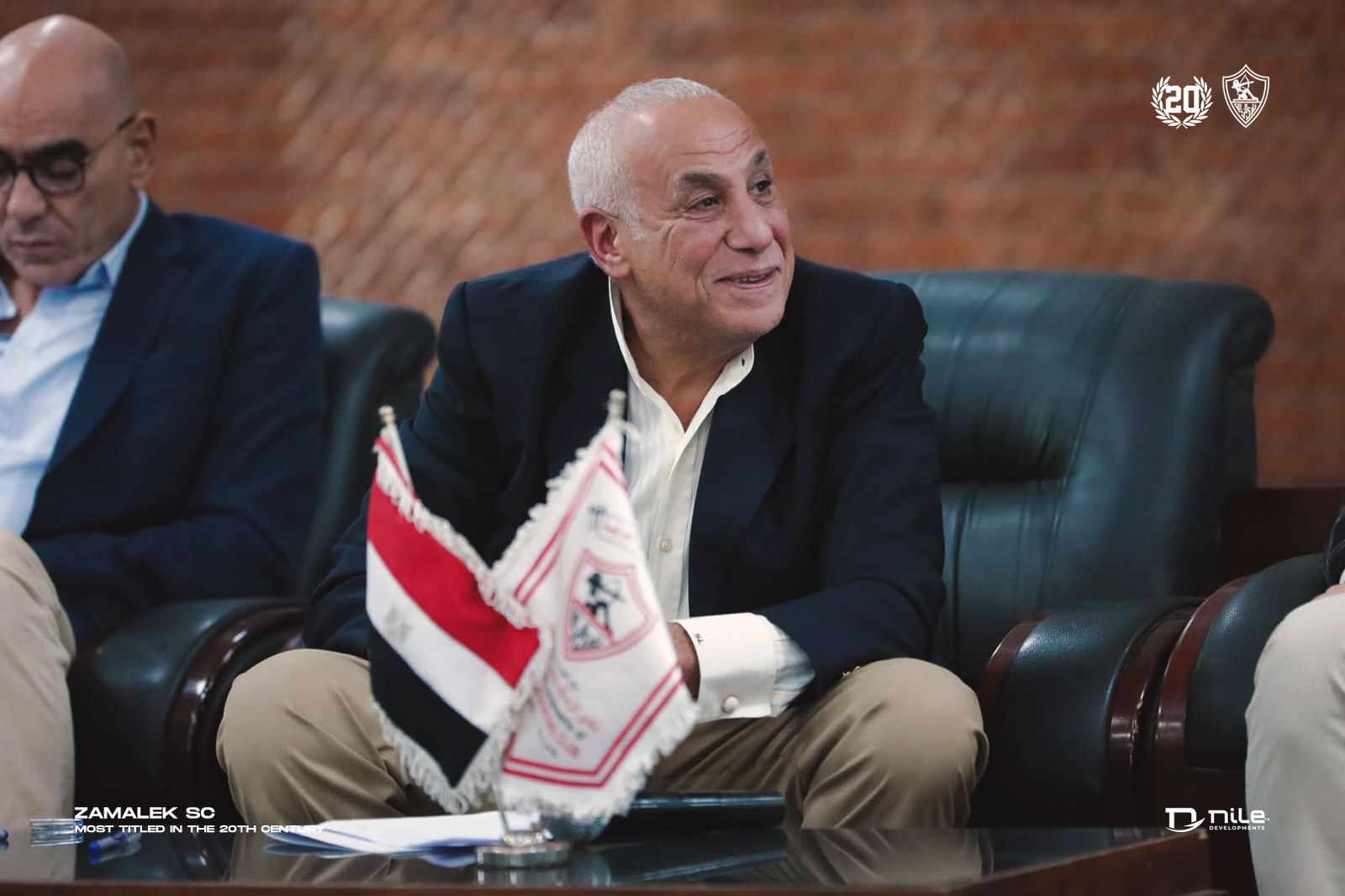 الكابتن حسين لبيب رئيس نادي الزمالك