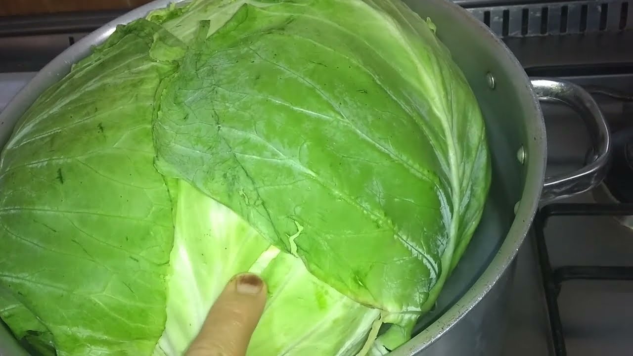 تخزين الكرنب البلدي لرمضان