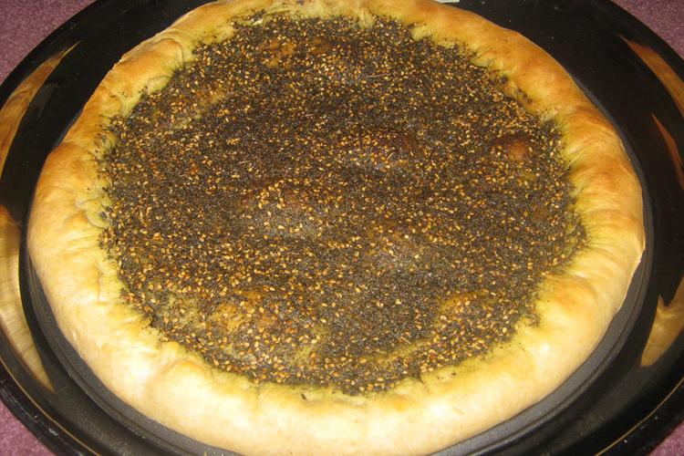 المناقيش بالزعتر