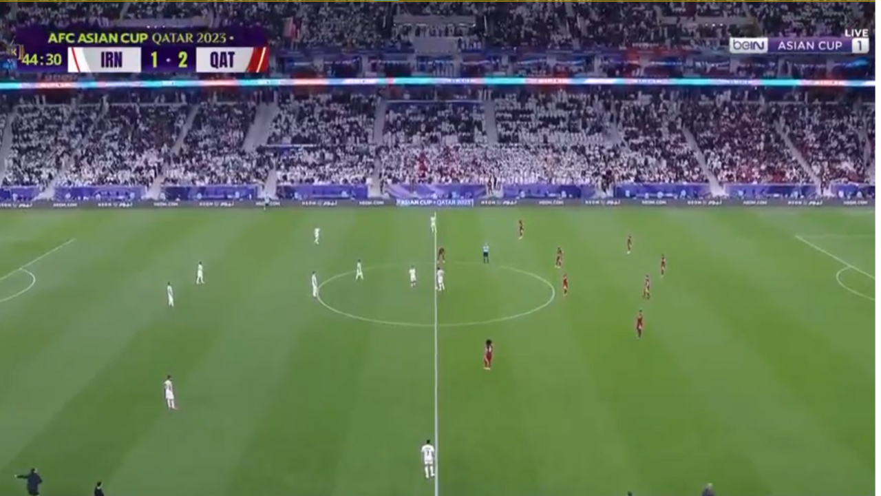 مباراة قطر وايران