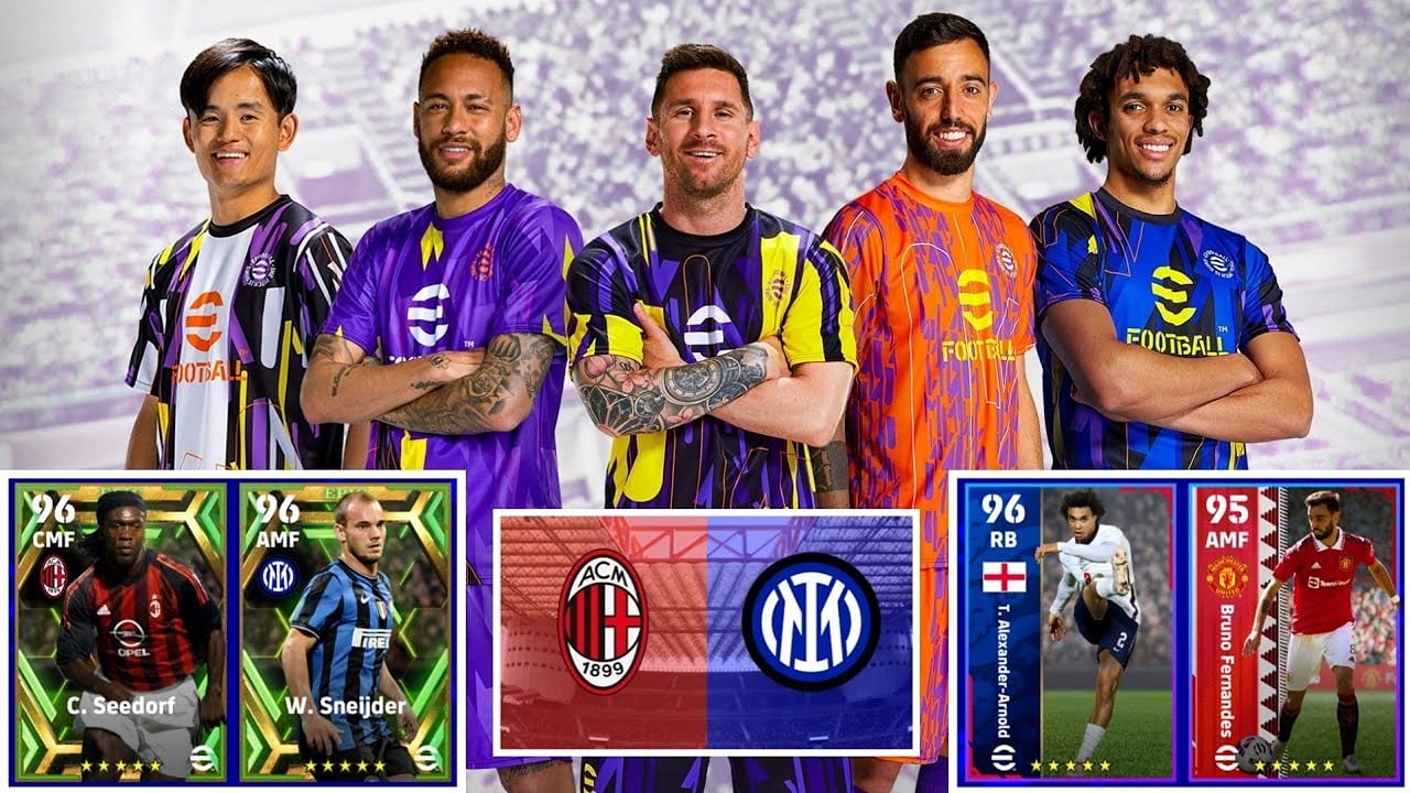 تنزيل لعبة بيس موبايل 2024 eFootball PES للأندرويد والآيفون