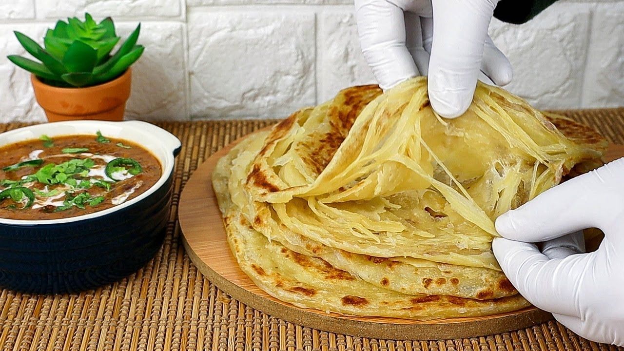 خبز البراتا الهنندي