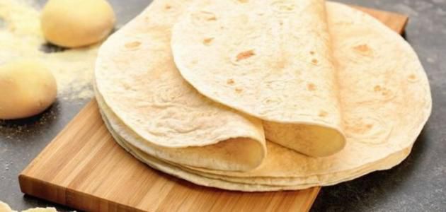 خبز التورتيلا لسندوتشات الشاورما وكل أنواع السندوتشات