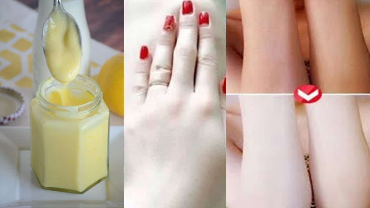 خلطة النشا والليمون لتبييض الجسم