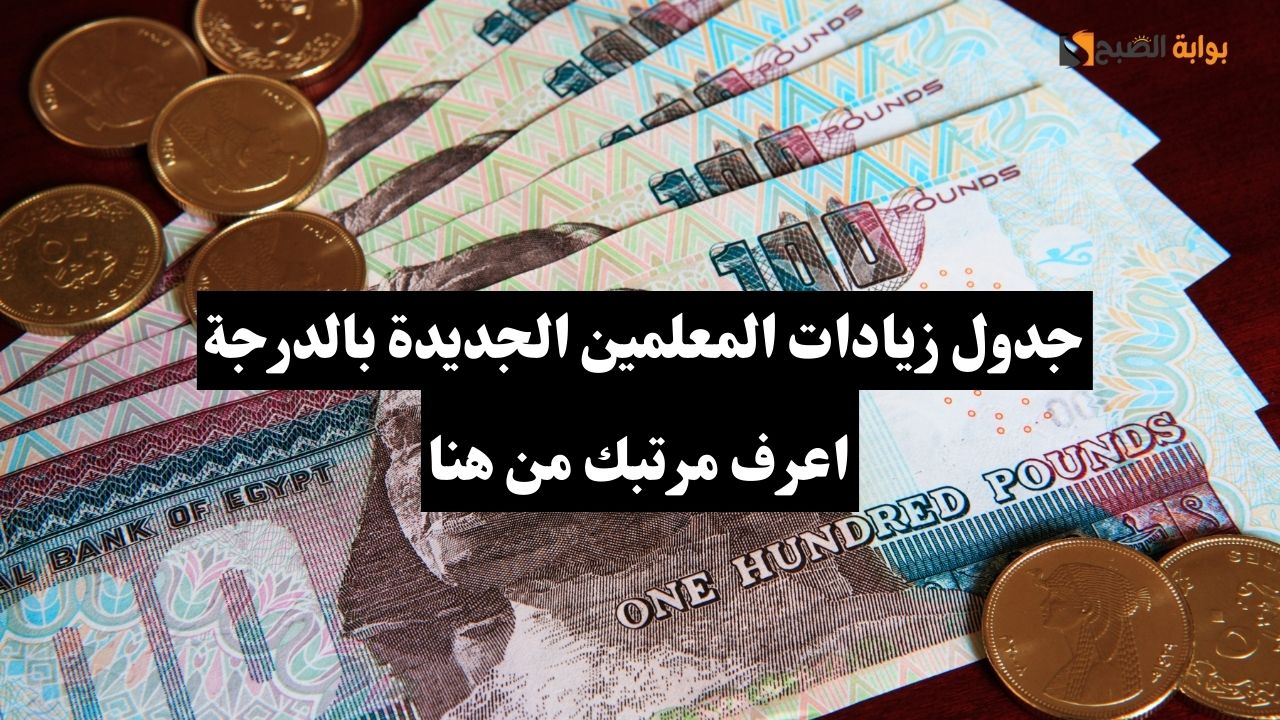 زيادات المعلمين الجديدة