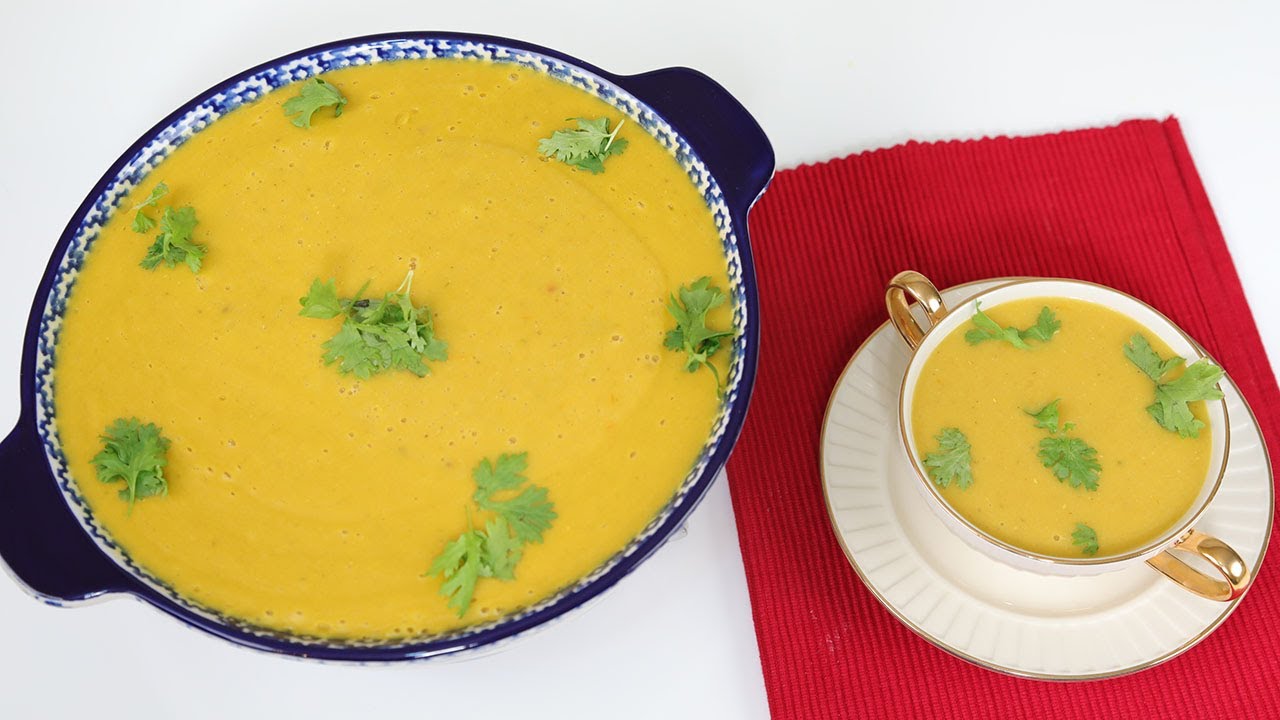 شوربة العدس الشهية