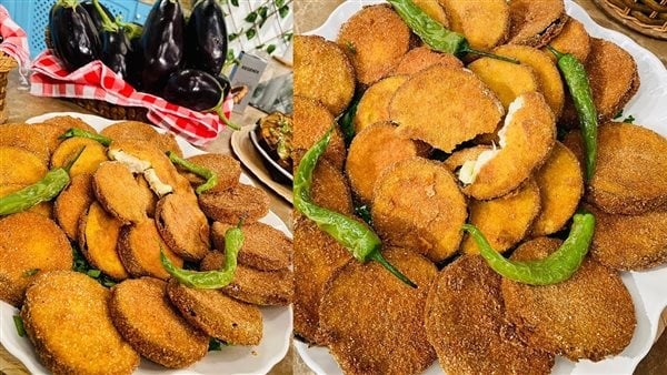 طبق لبناني شهير.. طريقة عمل الباذنجان البانيه