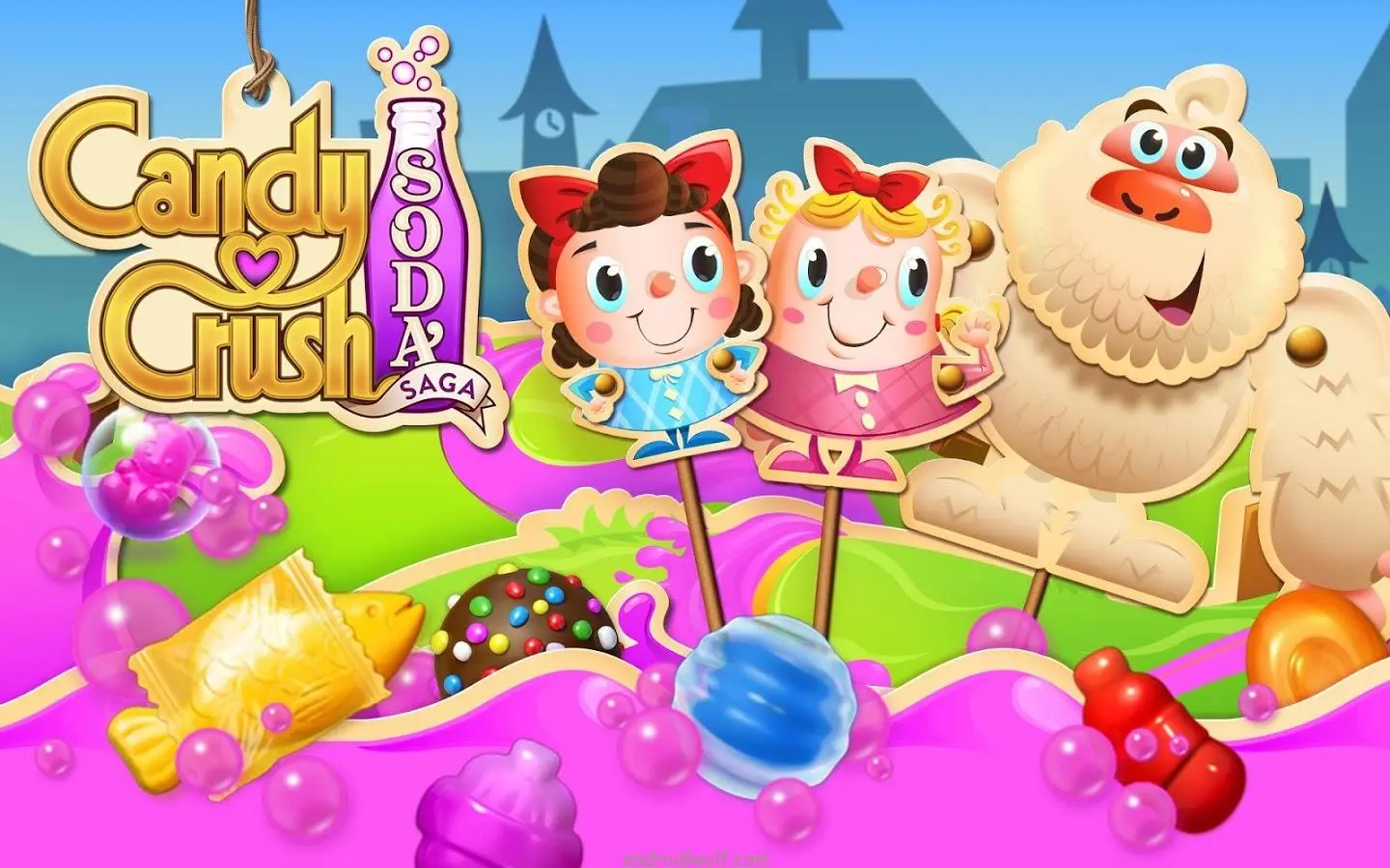طريقة تحميل لعبة كاندي كراش Candy Crush Soda Saga
