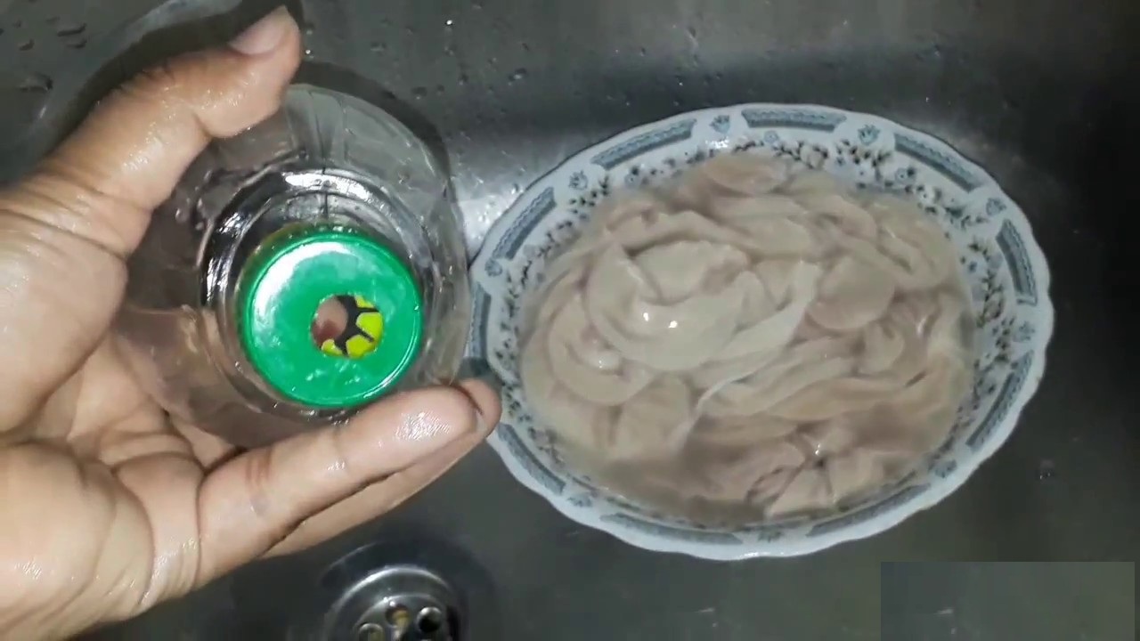 طريقة تنظيف الممبار بغطاء الزجاجة