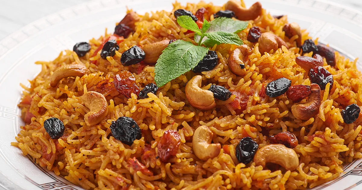 طريقة عمل الأرز البسمتي بالخلطة مثل المطاعم