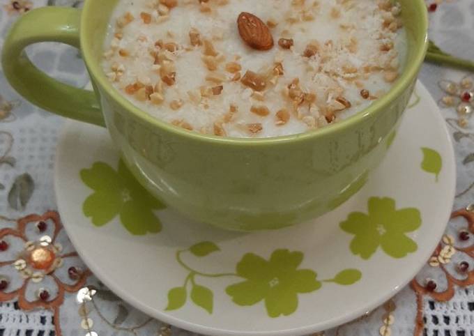 طريقة عمل الأرز باللبن كريمي خطير أحلي من المحلات