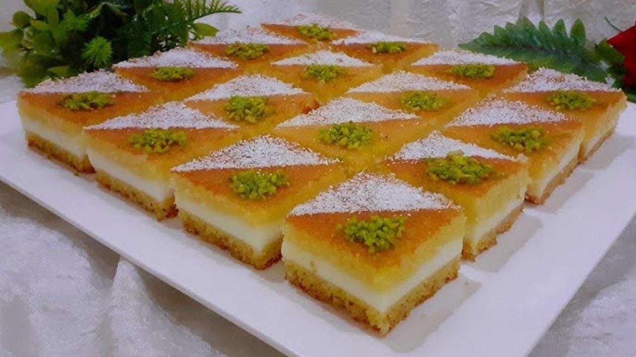 طريقة عمل البسبوسة التركية