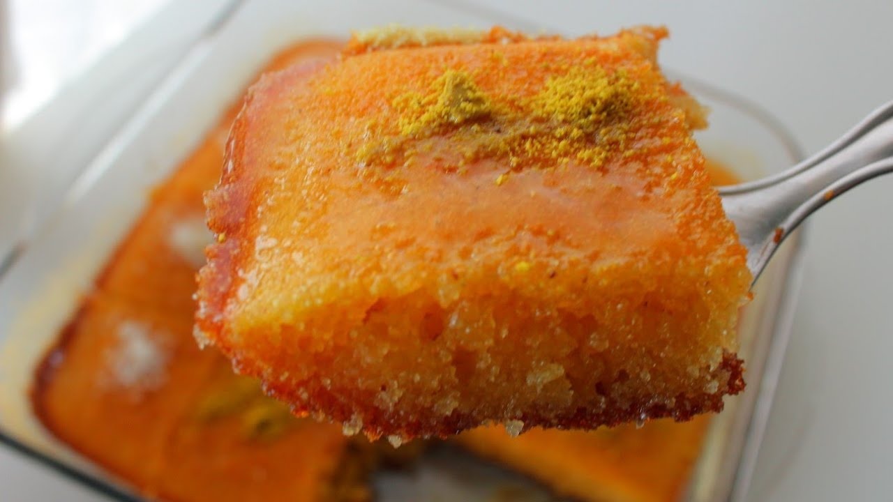 طريقة عمل البسبوسة المرملة في البيت