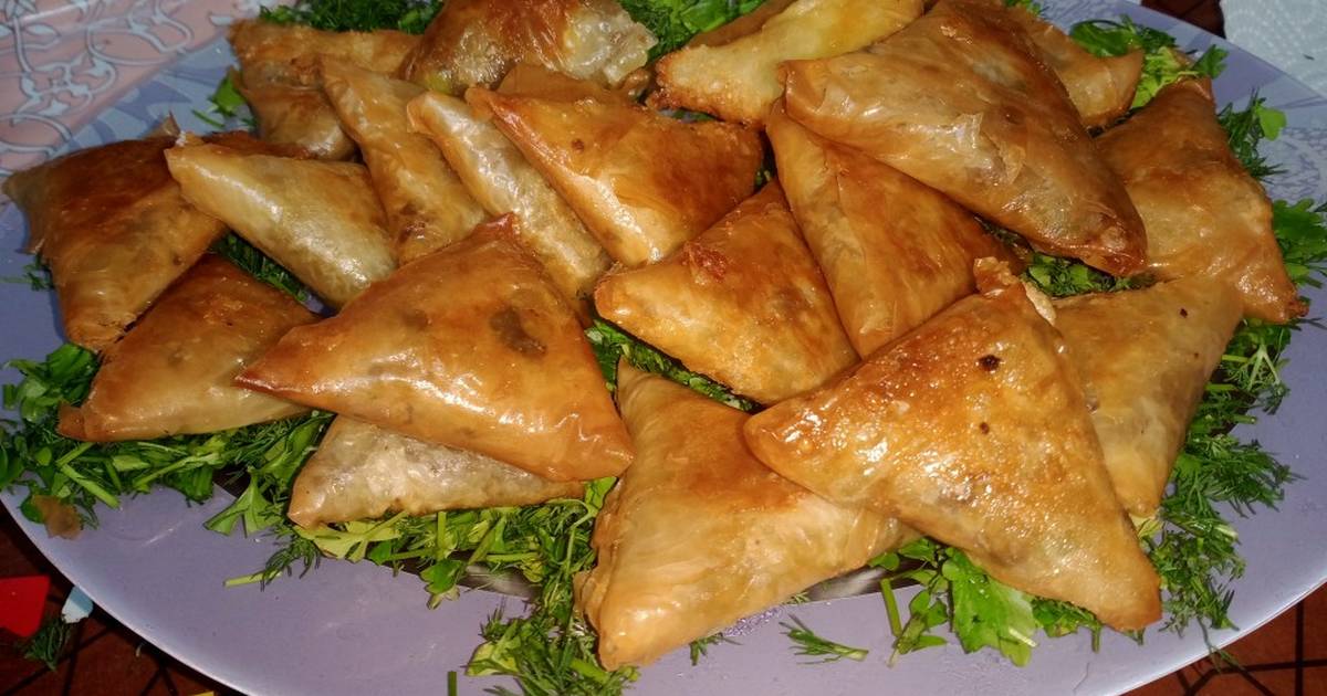 طريقة عمل السمبوسك باللحمة المفرومة