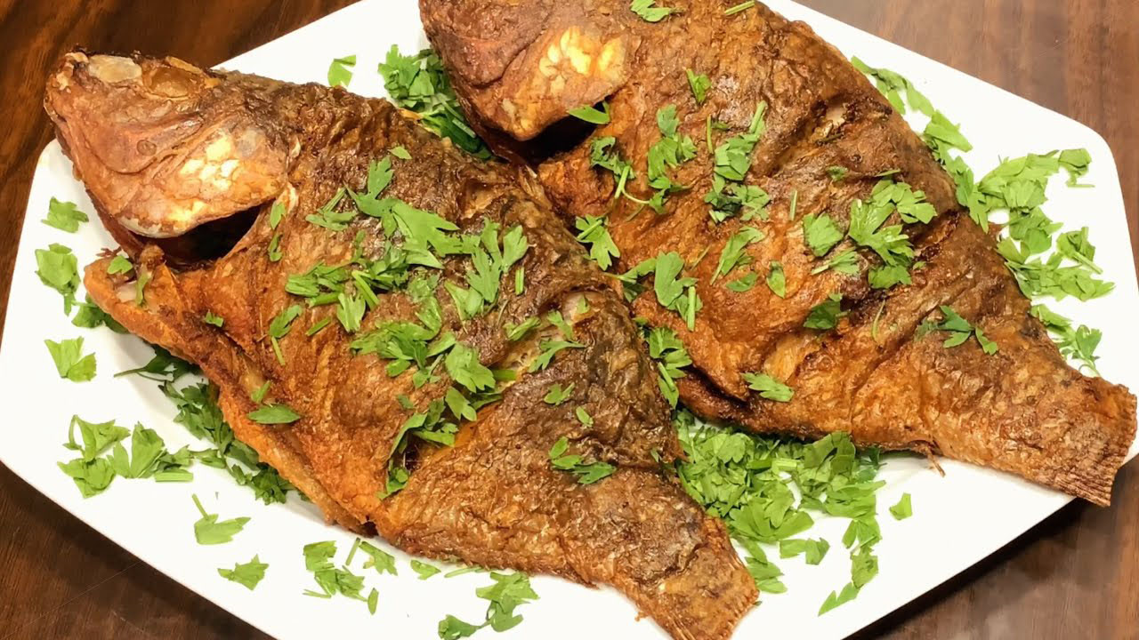 طريقة عمل السمك المقلي