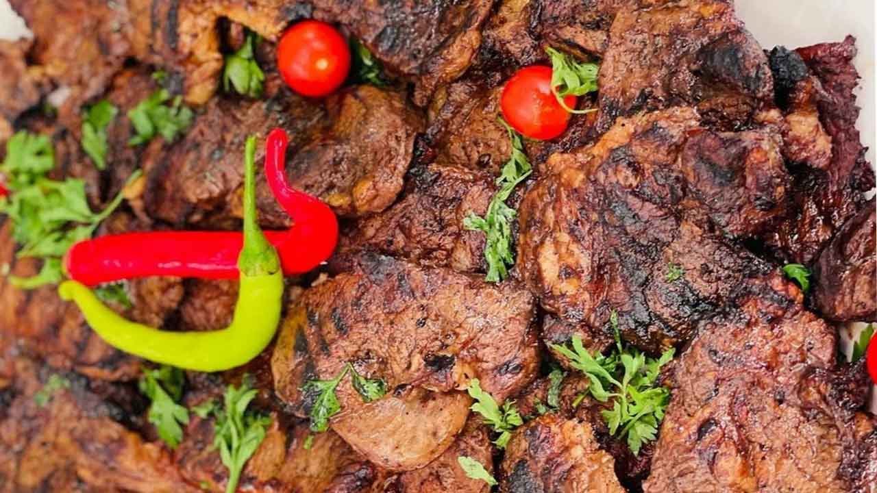 طريقة عمل اللحمة المشوية