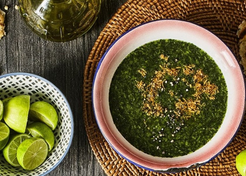 طريقة عمل الملوخية 1