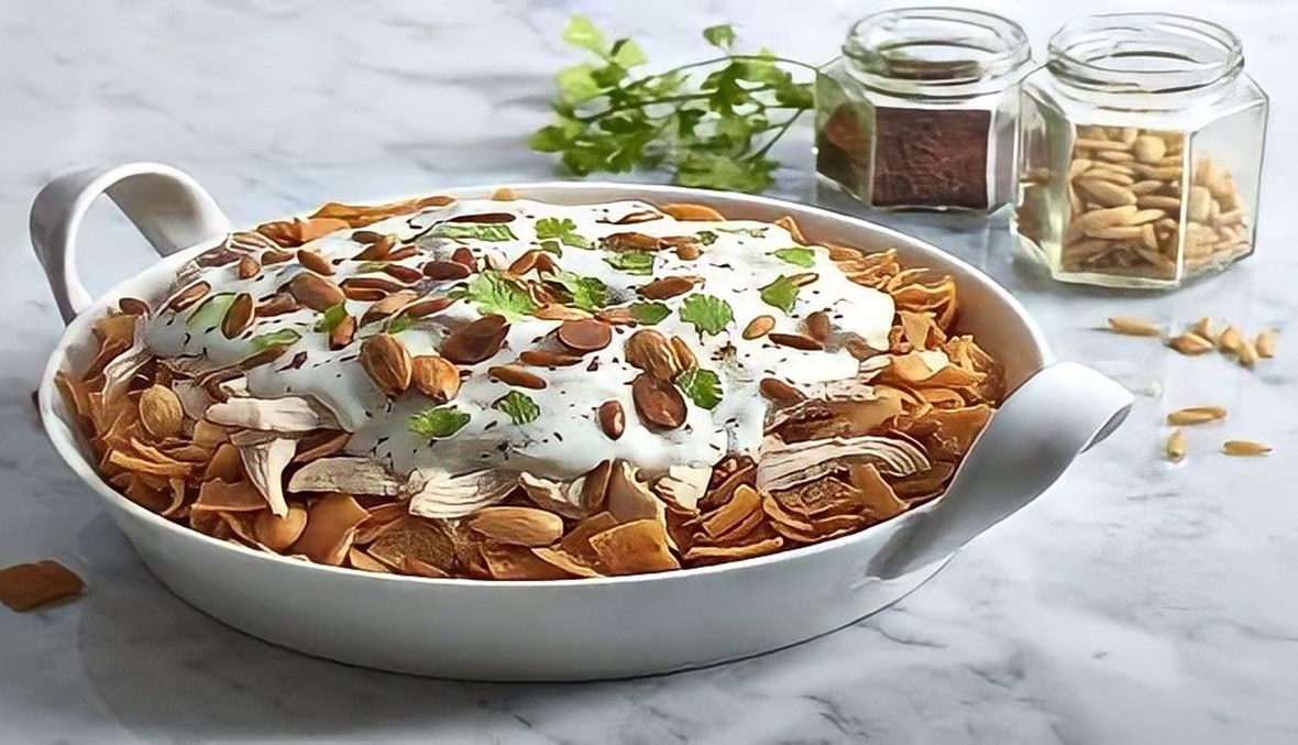 طريقة عمل فتة الشاورما