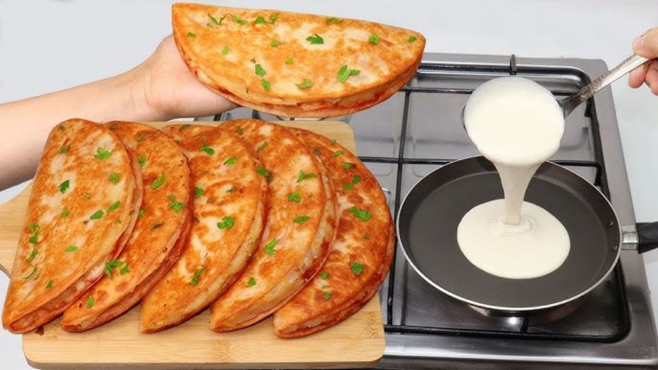 طريقة عمل فطائر الطاسة السريعة