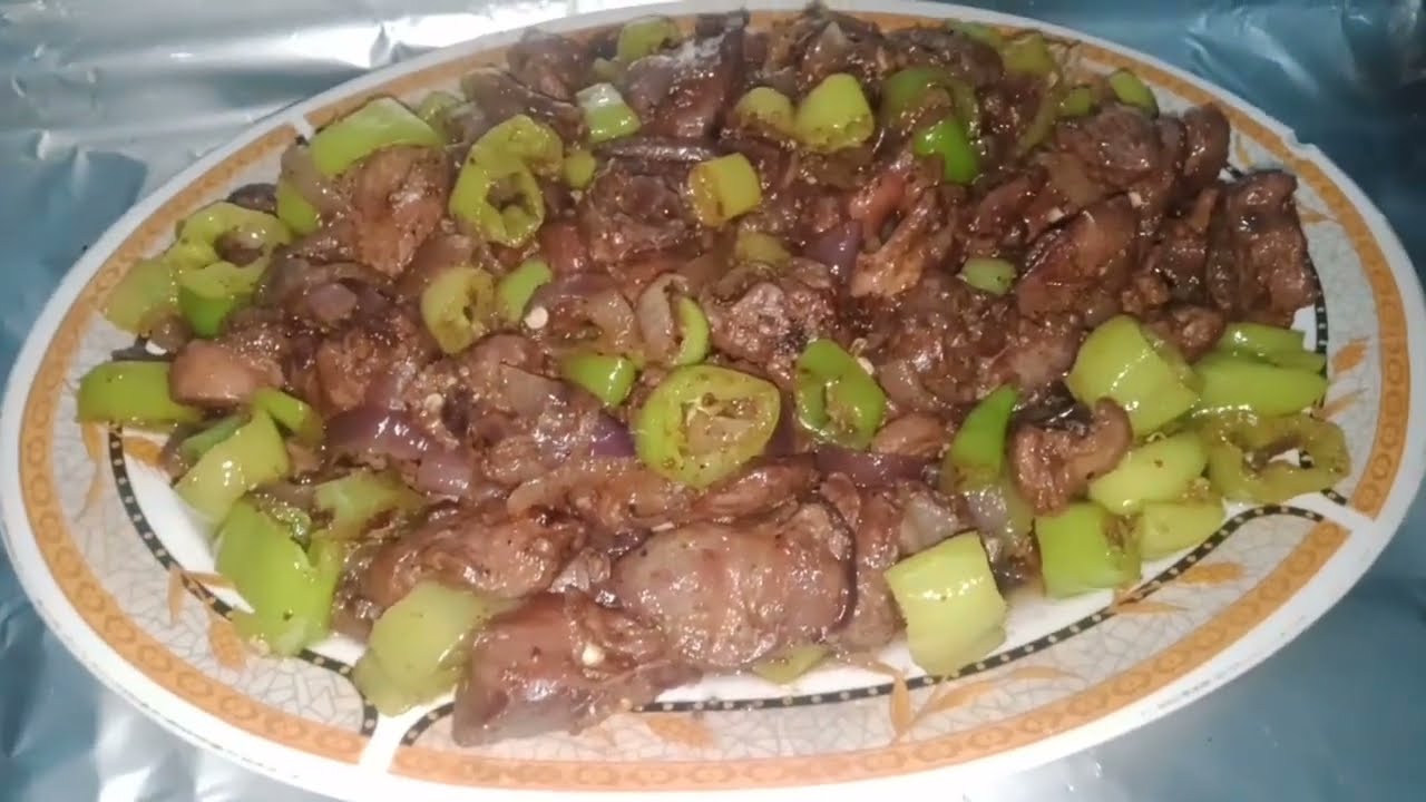 طريقة عمل كبدة الفراخ
